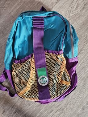 1990s Rubbermaid "Litterless Lunch" Earth Pack Backpack